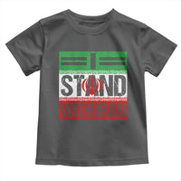 I Stand With Iran Toddler T Shirt Iranian People Freedom Protest