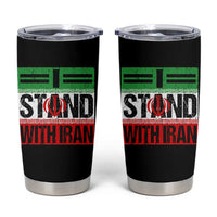 I Stand With Iran Tumbler Cup Iranian People Freedom Protest
