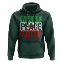 Make Peace With Iran Hoodie Peace Pacifist Stop War In Middle East