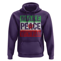 Make Peace With Iran Hoodie Peace Pacifist Stop War In Middle East