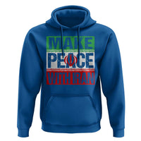 Make Peace With Iran Hoodie Peace Pacifist Stop War In Middle East
