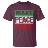 Make Peace With Iran T Shirt Peace Pacifist Stop War In Middle East