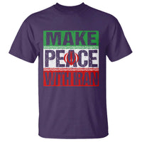 Make Peace With Iran T Shirt Peace Pacifist Stop War In Middle East
