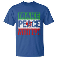 Make Peace With Iran T Shirt Peace Pacifist Stop War In Middle East