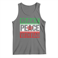 Make Peace With Iran Tank Top Peace Pacifist Stop War In Middle East