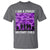 I Am A Proud Military Child T Shirt Military Child Month Purple Camouflage Flag