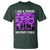 I Am A Proud Military Child T Shirt Military Child Month Purple Camouflage Flag