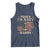 Proud US Navy Daddy Tank Top Vintage American Flag Anchor