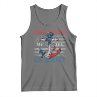 Proud Veteran Of The US Army Tank Top Vintage American Flag Anchor