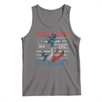 Proud Veteran Of The US Army Tank Top Vintage American Flag Anchor