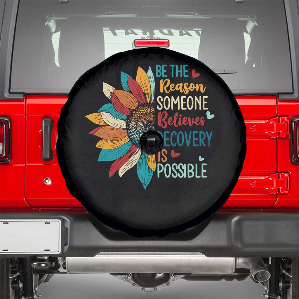 Sober Recover Spare Tire Cover Be The Reason Someone Believes Recovery Is Possible