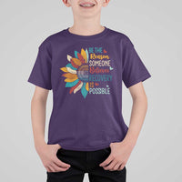 Sober Recover T Shirt For Kid Be The Reason Someone Believes Recovery Is Possible
