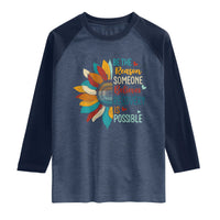 Sober Recover Raglan Shirt Be The Reason Someone Believes Recovery Is Possible