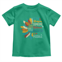 Sober Recover Toddler T Shirt Be The Reason Someone Believes Recovery Is Possible