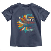 Sober Recover Toddler T Shirt Be The Reason Someone Believes Recovery Is Possible