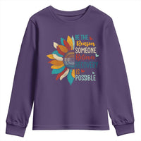 Sober Recover Youth Sweatshirt Be The Reason Someone Believes Recovery Is Possible