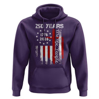 250 Years America Anniversary Christian USA Flag Hoodie
