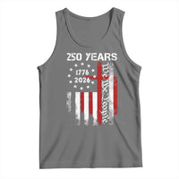 250 Years America Anniversary Christian USA Flag Tank Top