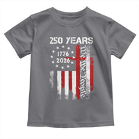 250 Years America Anniversary Christian USA Flag Toddler T Shirt