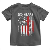 250 Years America Anniversary Christian USA Flag Toddler T Shirt