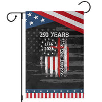 250 Years America Anniversary Christian USA Flag Patriotic Garden Flag