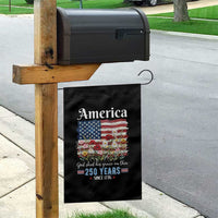America God Shed His Grace On Thee 250 Years Since 1776 Garden Flag