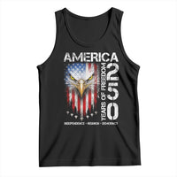 America 250 Years Of Freedom Tank Top USA Anniversary Bald Eagle Patriotic Jets
