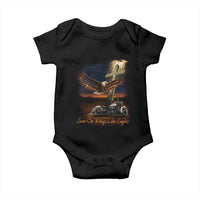 Soar On Wings Like Eagles Christian Baby Onesie Isaiah 40:31 Bible Verse Faith Motorcycle