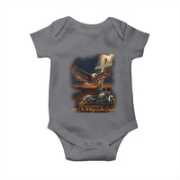 Soar On Wings Like Eagles Christian Baby Onesie Isaiah 40:31 Bible Verse Faith Motorcycle