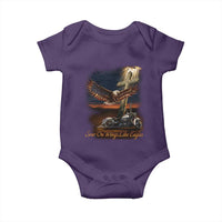 Soar On Wings Like Eagles Christian Baby Onesie Isaiah 40:31 Bible Verse Faith Motorcycle