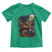 Soar On Wings Like Eagles Christian Toddler T Shirt Isaiah 40:31 Bible Verse Faith Motorcycle