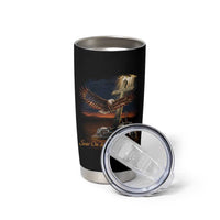 Soar On Wings Like Eagles Christian Tumbler Cup Isaiah 40:31 Bible Verse Faith Motorcycle