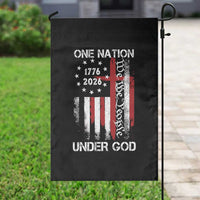 One Nation Under God 250 Years Garden Flag 250th Anniversary USA