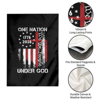 One Nation Under God 250 Years Garden Flag 250th Anniversary USA