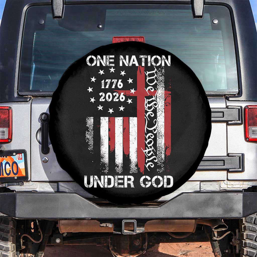 One Nation Under God 250 Years Spare Tire Cover 250th Anniversary USA