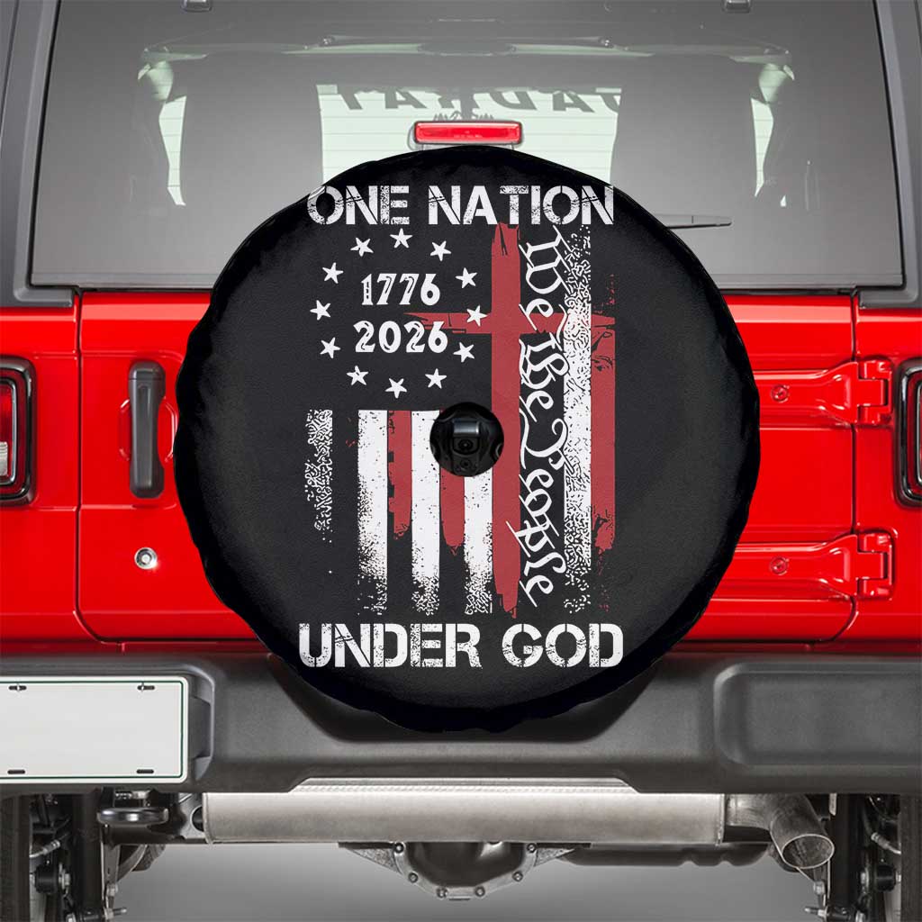 One Nation Under God 250 Years Spare Tire Cover 250th Anniversary USA