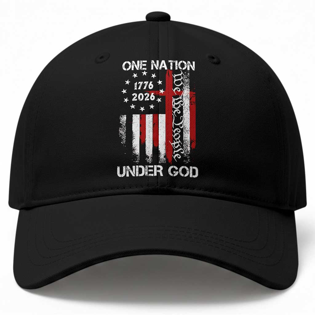 One Nation Under God 250 Years Baseball Cap 250th Anniversary USA