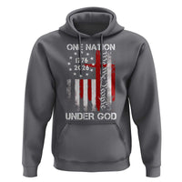 One Nation Under God 250 Years Hoodie 250th Anniversary USA