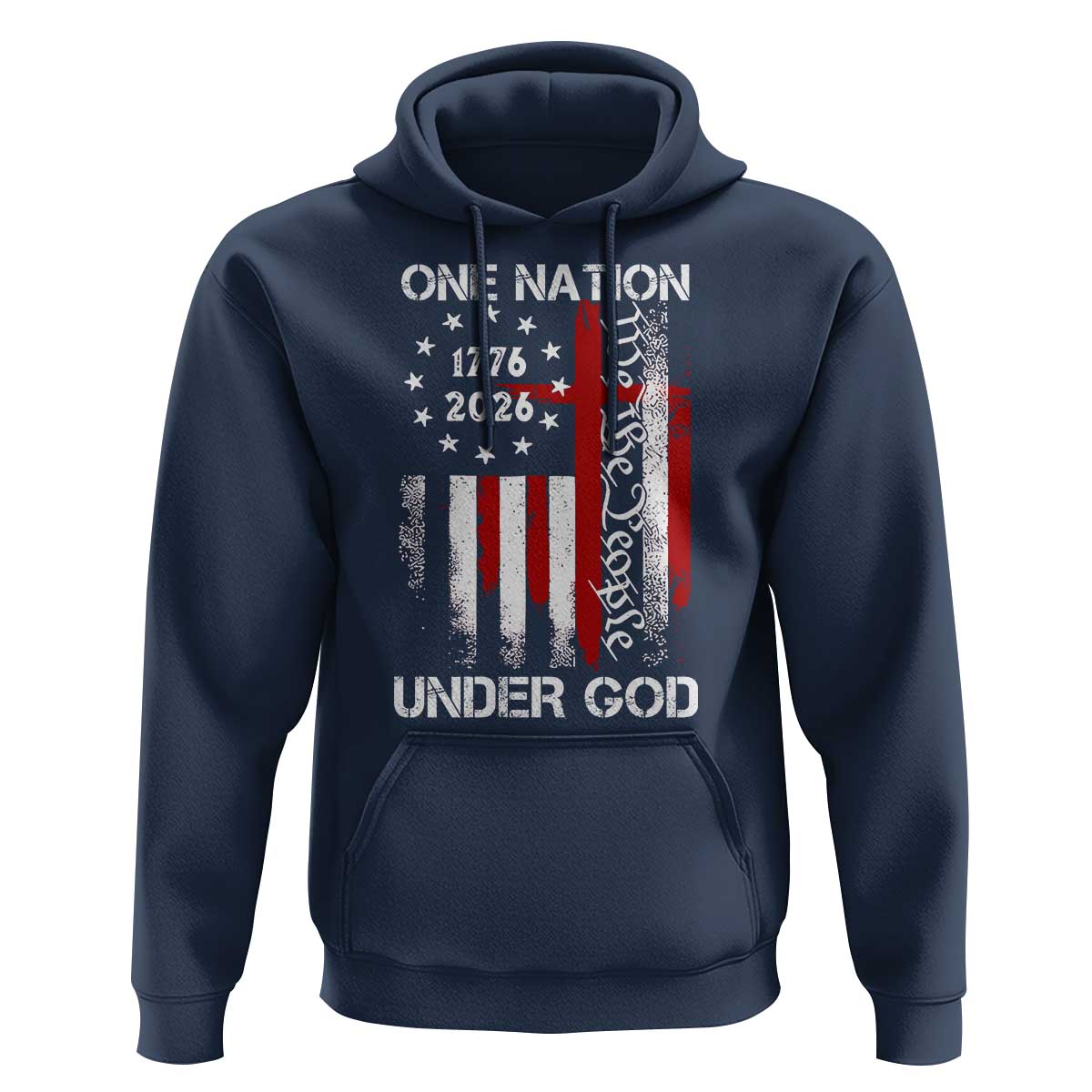 One Nation Under God 250 Years Hoodie 250th Anniversary USA