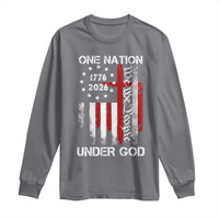 One Nation Under God 250 Years Long Sleeve Shirt 250th Anniversary USA