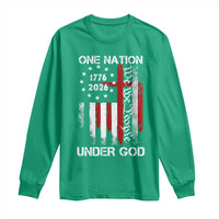One Nation Under God 250 Years Long Sleeve Shirt 250th Anniversary USA