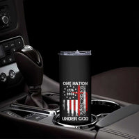 One Nation Under God 250 Years Skinny Tumbler 250th Anniversary USA