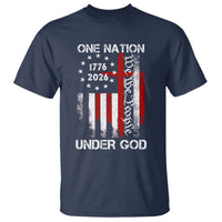 One Nation Under God 250 Years T Shirt 250th Anniversary USA