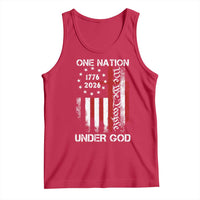 One Nation Under God 250 Years Tank Top 250th Anniversary USA