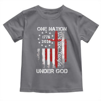 One Nation Under God 250 Years Toddler T Shirt 250th Anniversary USA