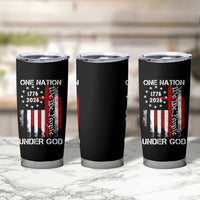 One Nation Under God 250 Years Tumbler Cup 250th Anniversary USA