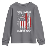 One Nation Under God 250 Years Youth Sweatshirt 250th Anniversary USA