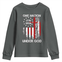 One Nation Under God 250 Years Youth Sweatshirt 250th Anniversary USA