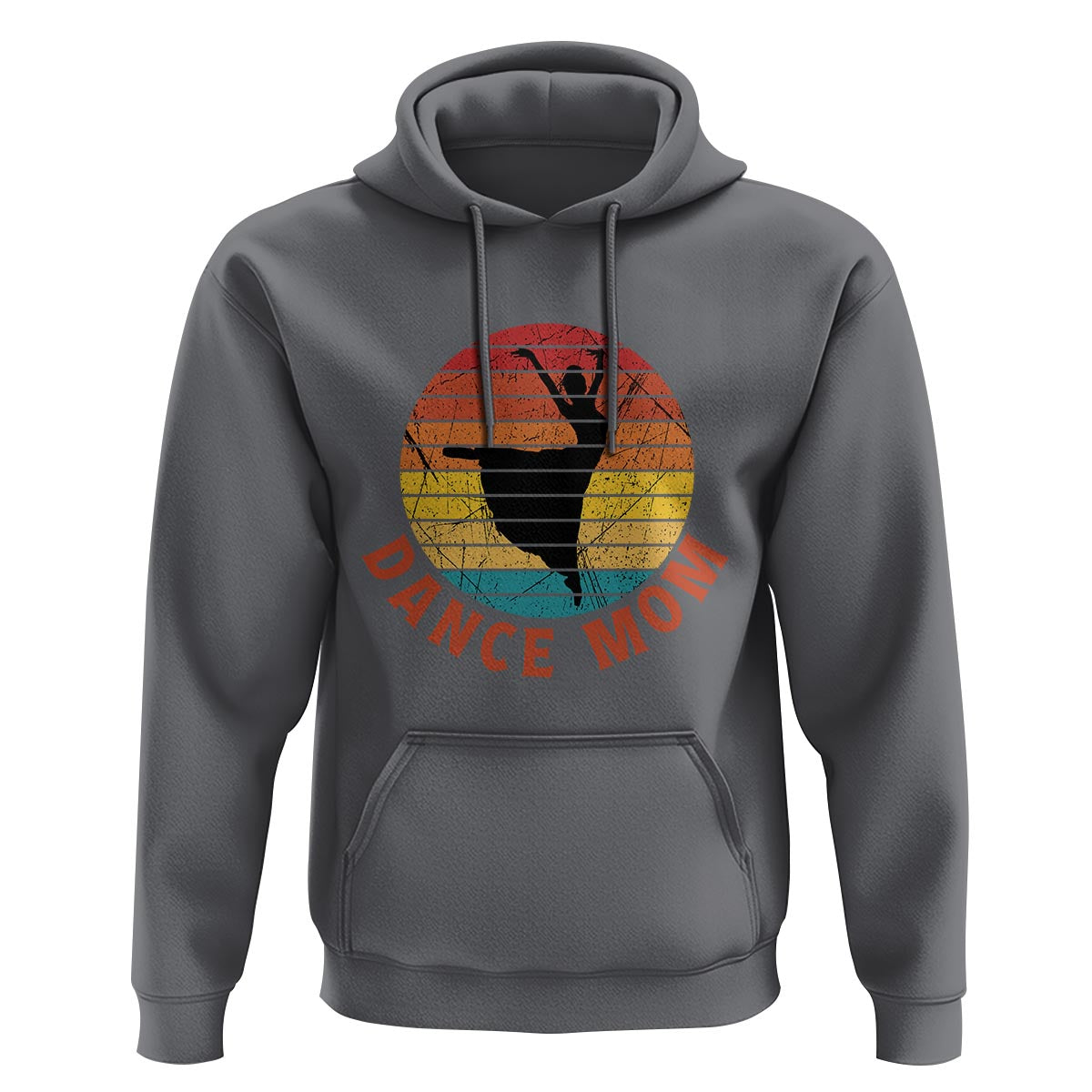 Dance Mom Hoodie Dance Mama Vintage Retro Dancer - Wonder Print Shop