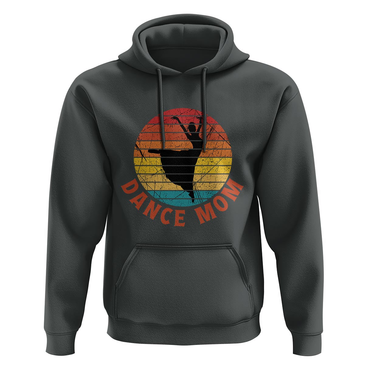 Dance Mom Hoodie Dance Mama Vintage Retro Dancer - Wonder Print Shop